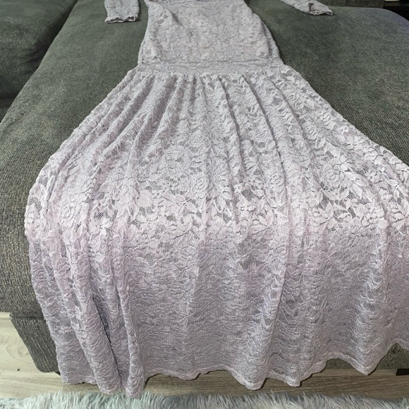 Two piece lace, mermaid style skirt set - Picture 2 of 5